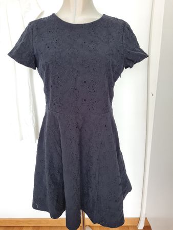Robe d'été Armani Exchange T. 10 bleu marine coton