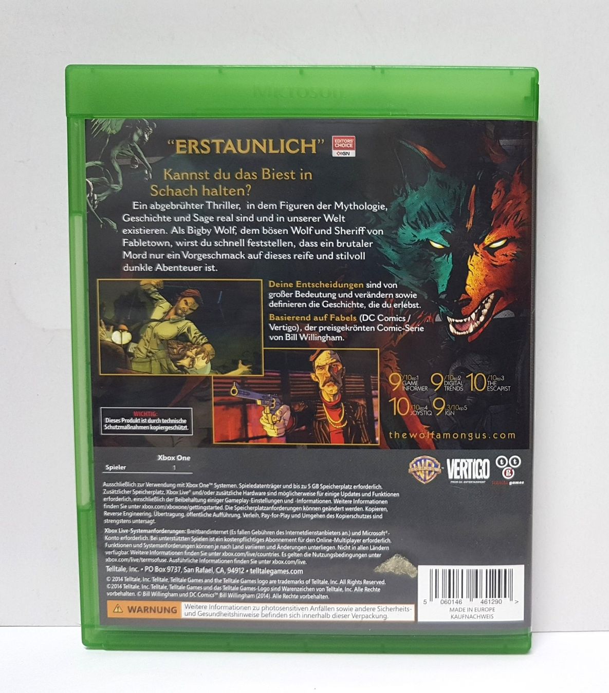 Microsoft Giochi: 😎The Wolf Among Us  Xb One – Usato da Schüpfheim venduto da Games_Spielkonsolen 1