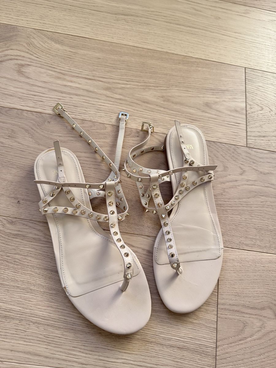 Zara Scarpe da donna: ZARA Sandalen Leder – Nuovo (secondo la descrizione) da Küssnacht am Rigi venduto da annine.l. 4
