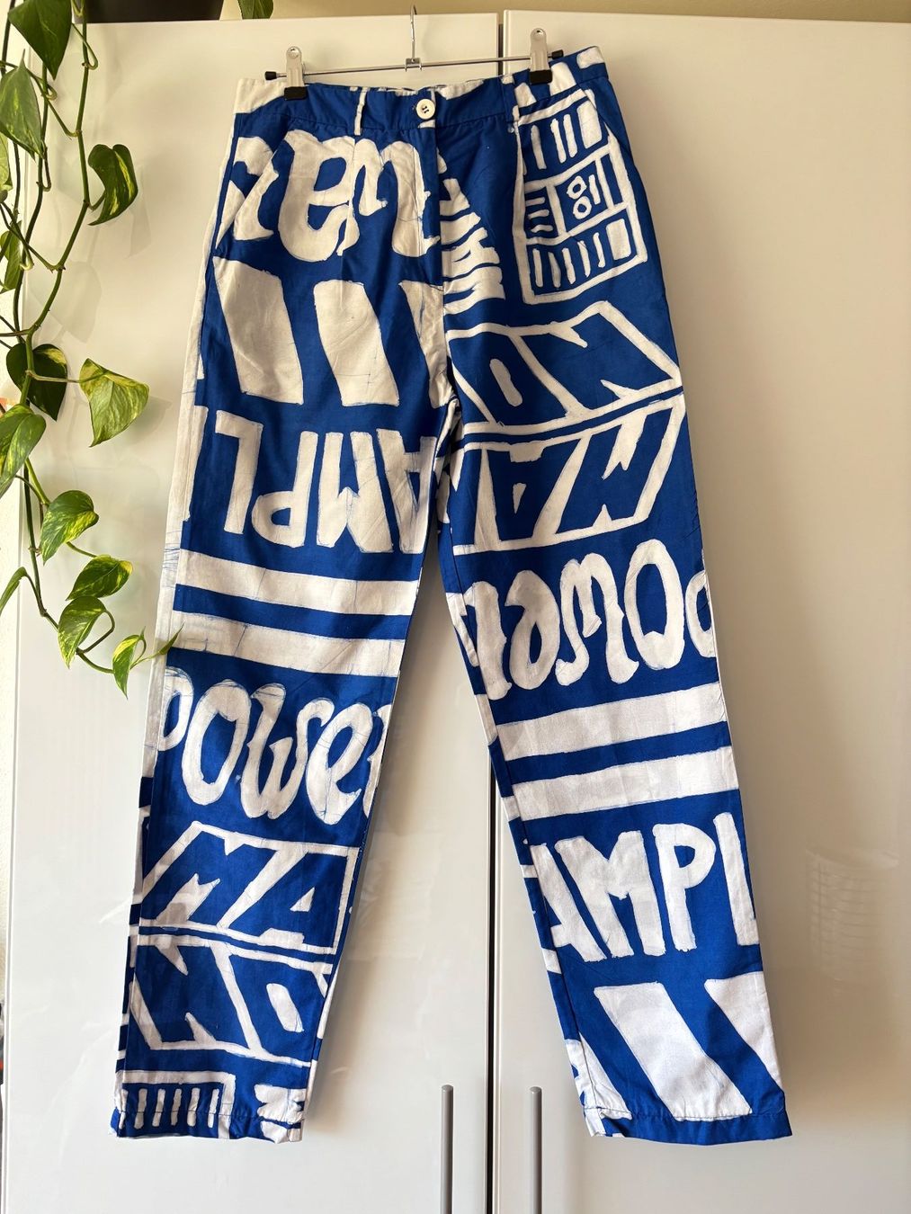 Hosen: POPLIN PROJECT gemusterte Hose Gr. S – Gebraucht aus Zürich von missmodernage 7