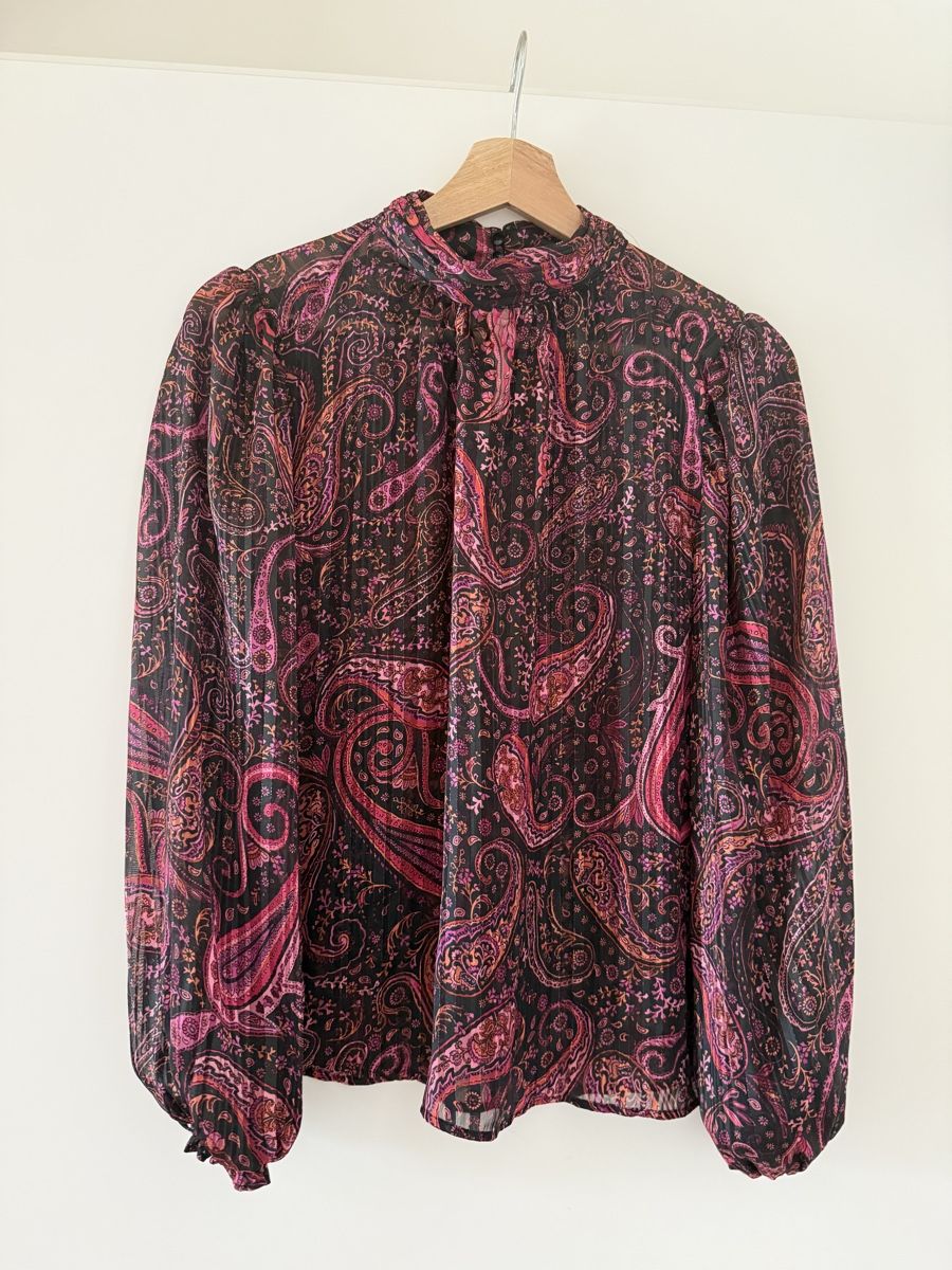 Mango Camicette: Mango Bluse, Paisleymuster, Grösse S, neuwertig! – Usato da Wettingen venduto da VC1993