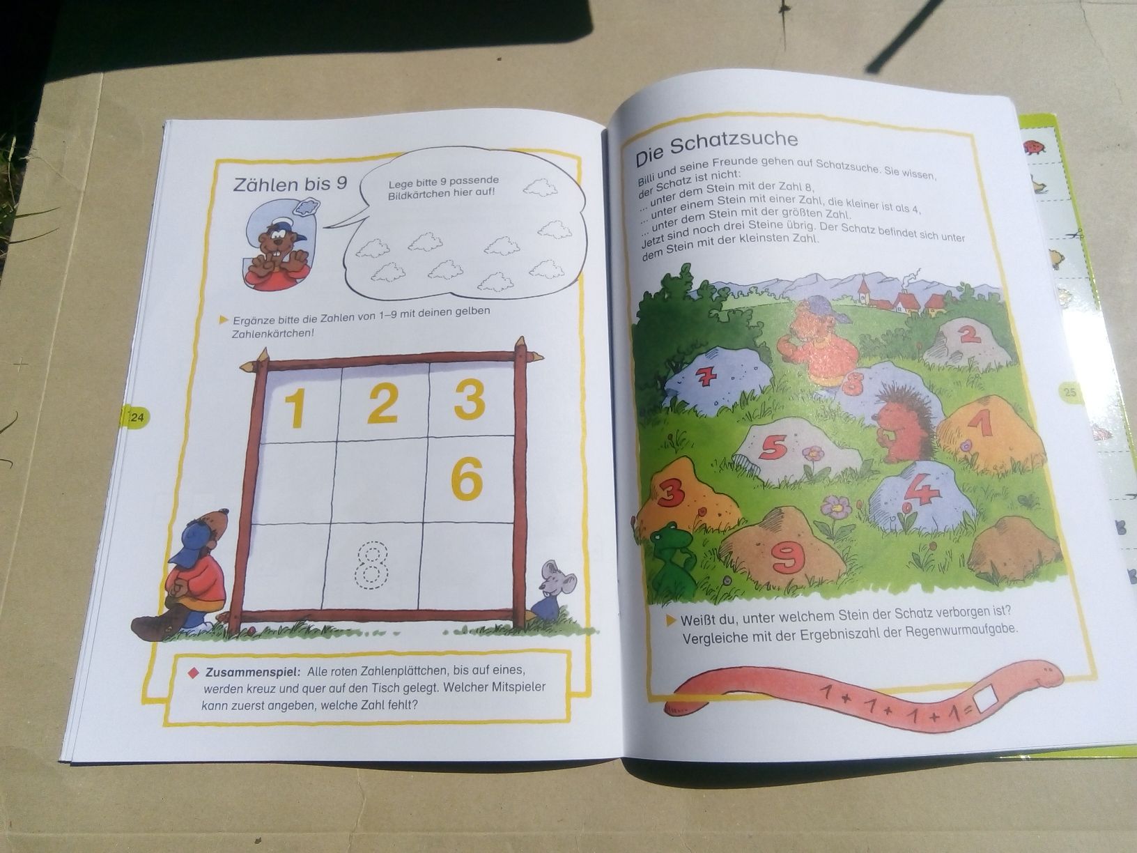Libri: Lernspass mit Billi Biber Zählen  (mit extra Materialbogen) – Usato da St.Gallen venduto da elk2022 5
