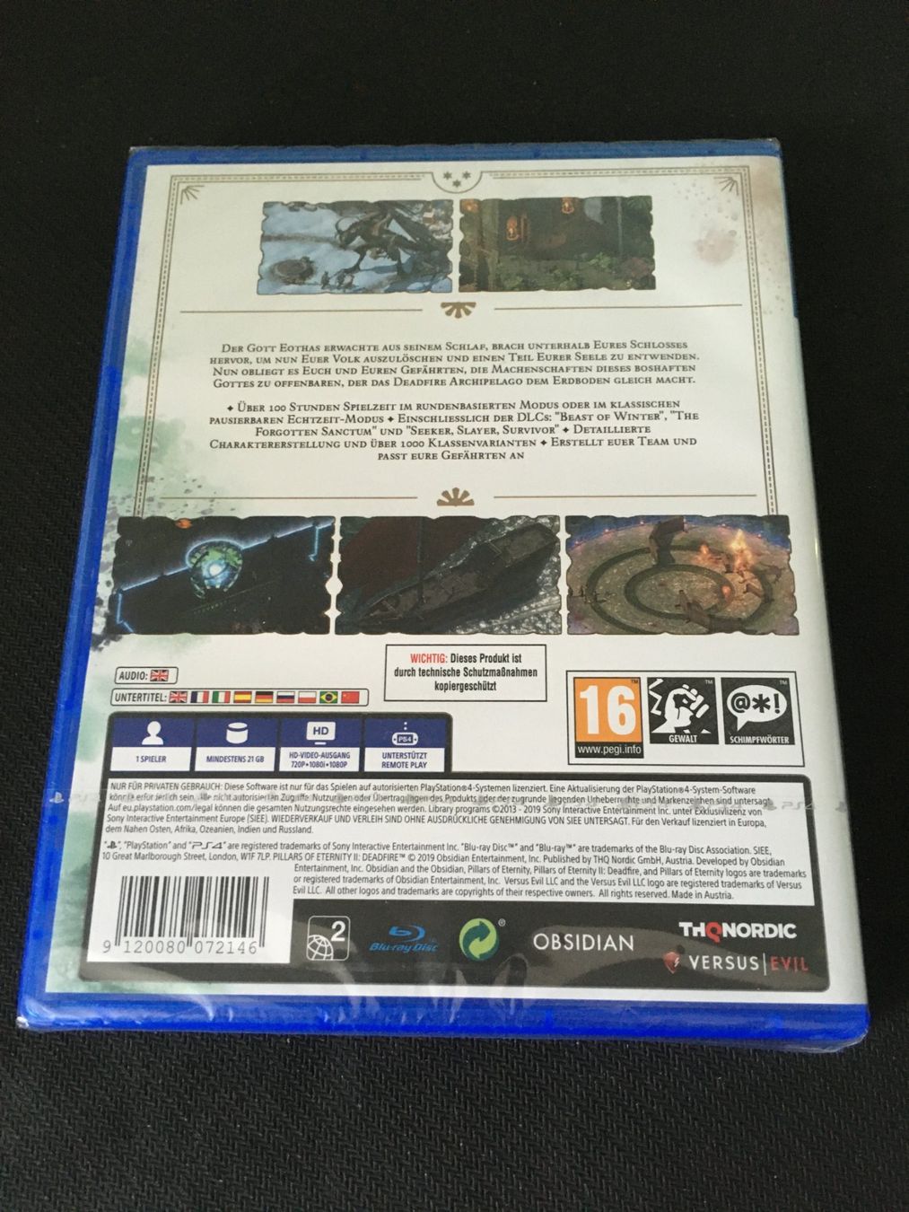 Sony Giochi: Deadfire - Ultimate Edition PS4 (Neu/Sealed) – Nuovo e nell'imballaggio originale da St.Gallen venduto da sjosjo 1