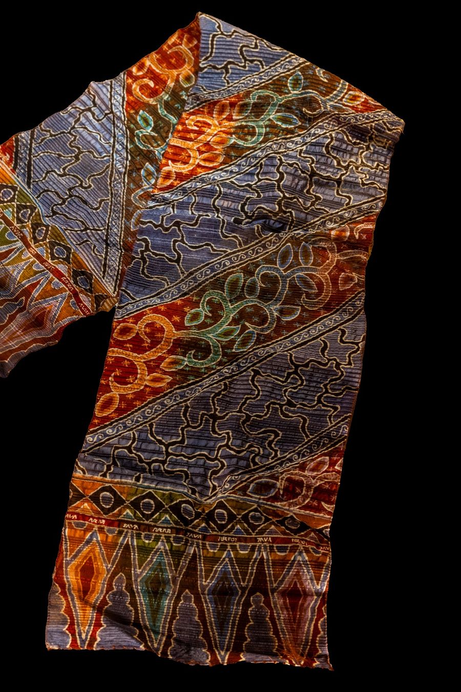 Tessuti:  Batik Tulis auf strukturierter Seide – Nuovo (secondo la descrizione) da Romanshorn venduto da ras_b6lp 2