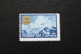 Flieger Abt. 7 Aktivdienst 1940 / Aufdruck 1941 - 1942