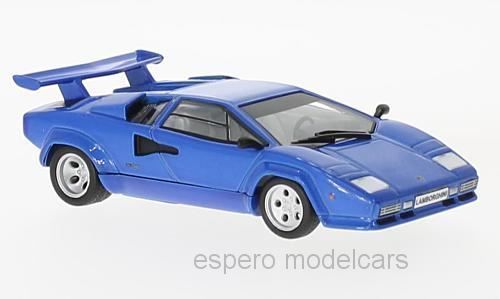 Lamborghini Modellautos: Lamborghini Countach LP400S 1978-1982 blau     1:43 – Neu und originalverpackt aus Gerlafingen von espero88