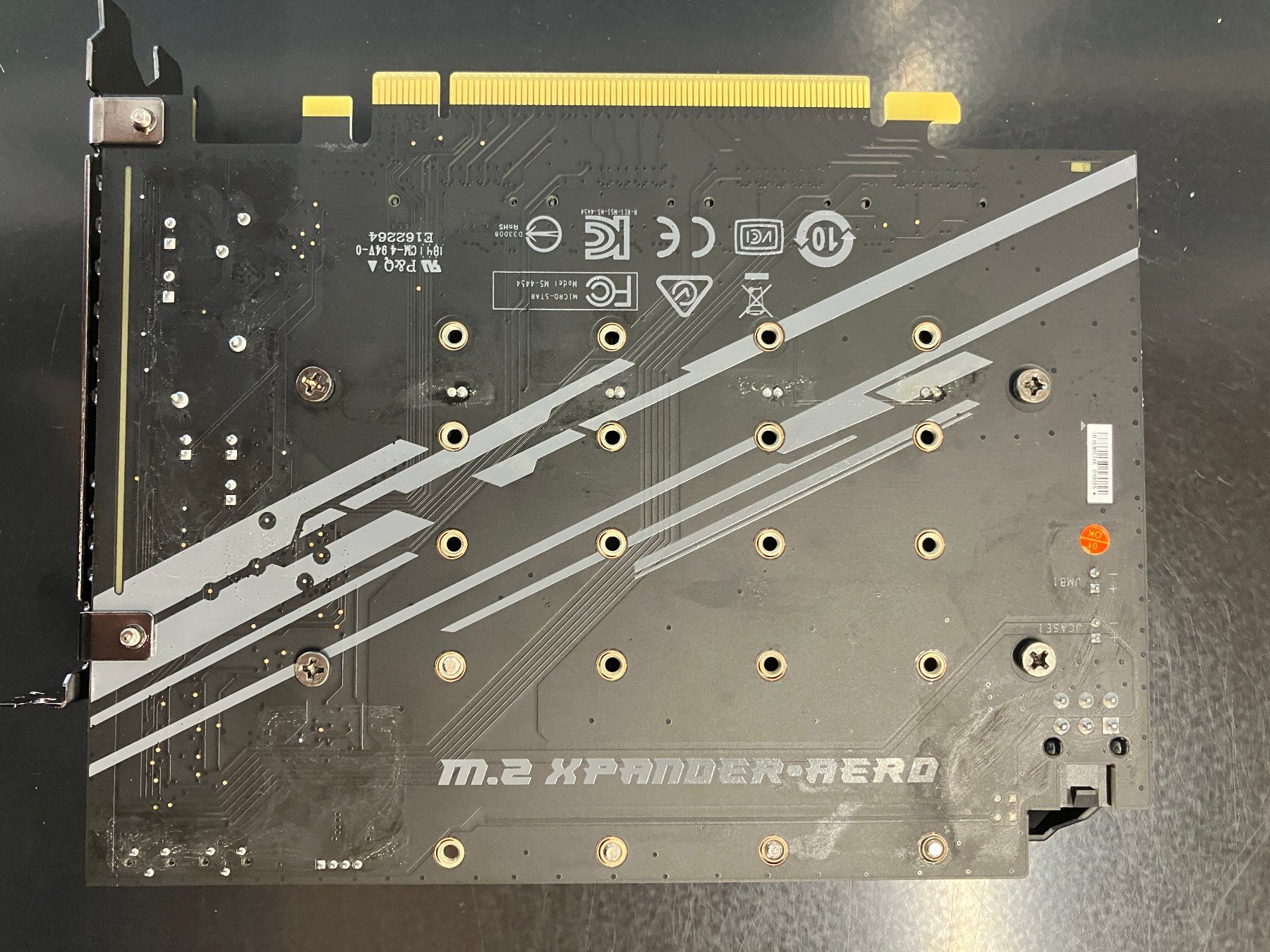 MSI Elektronikbauteile: msi M.2 xpander Aero Karte 4 x M.2 Slots – Neu (gemäss Beschreibung) aus Bern von cgmont 1