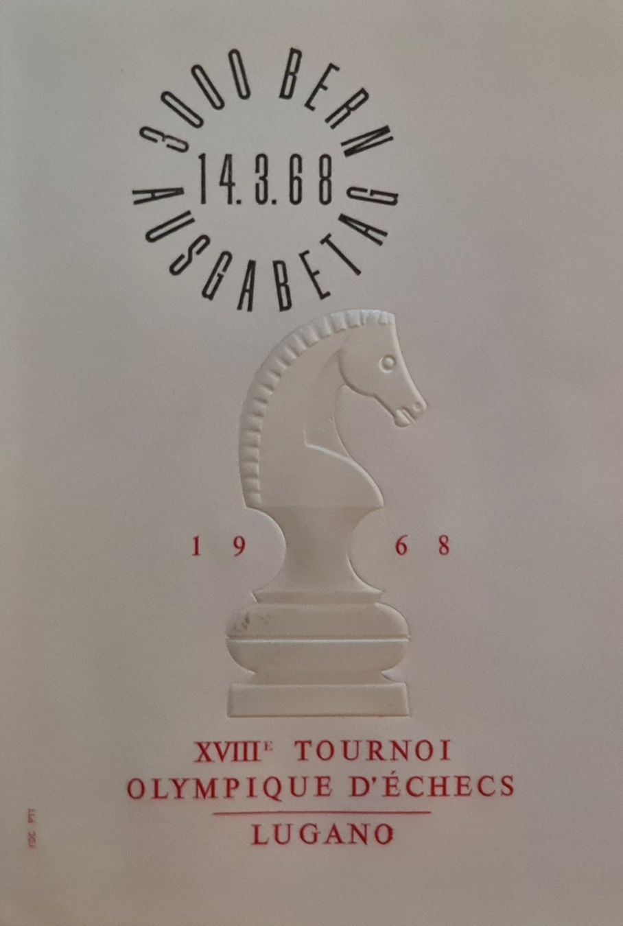 Tutti i francobolli: Schach Olympiade – Nuovo e nell'imballaggio originale da Lyss venduto da rochen54 2