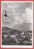 Oberschan mit Schwebebahn Alvier - 1955