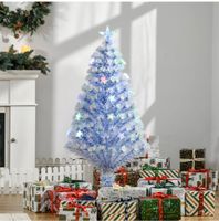 120 cm künstlicher Weihnachtsbaum Tannenbaum mit LED-Leuchte
