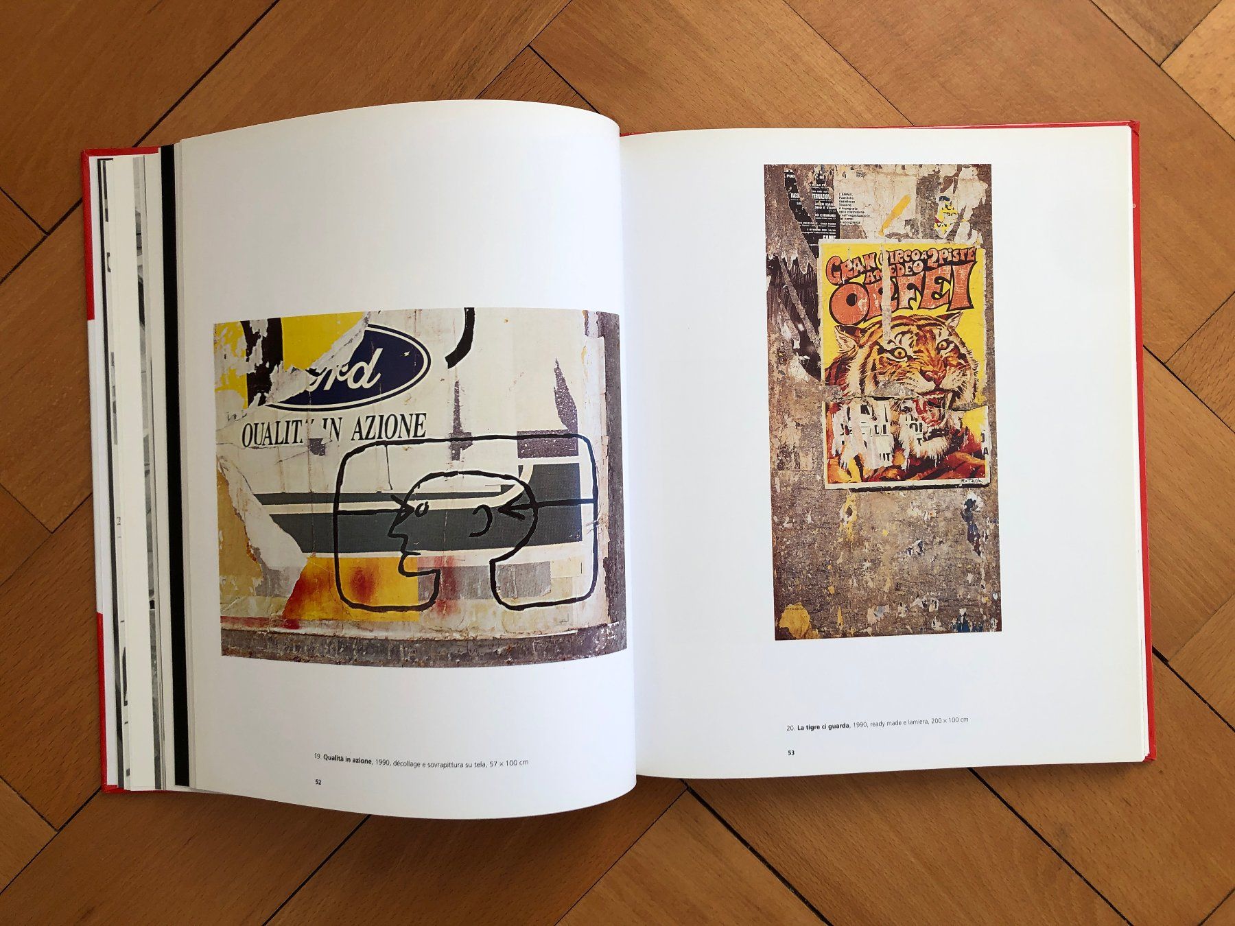 Libri: Kunst Buch: MIMMO ROTELLA - China Exhibition – Usato da Lugano venduto da gio.yo 4
