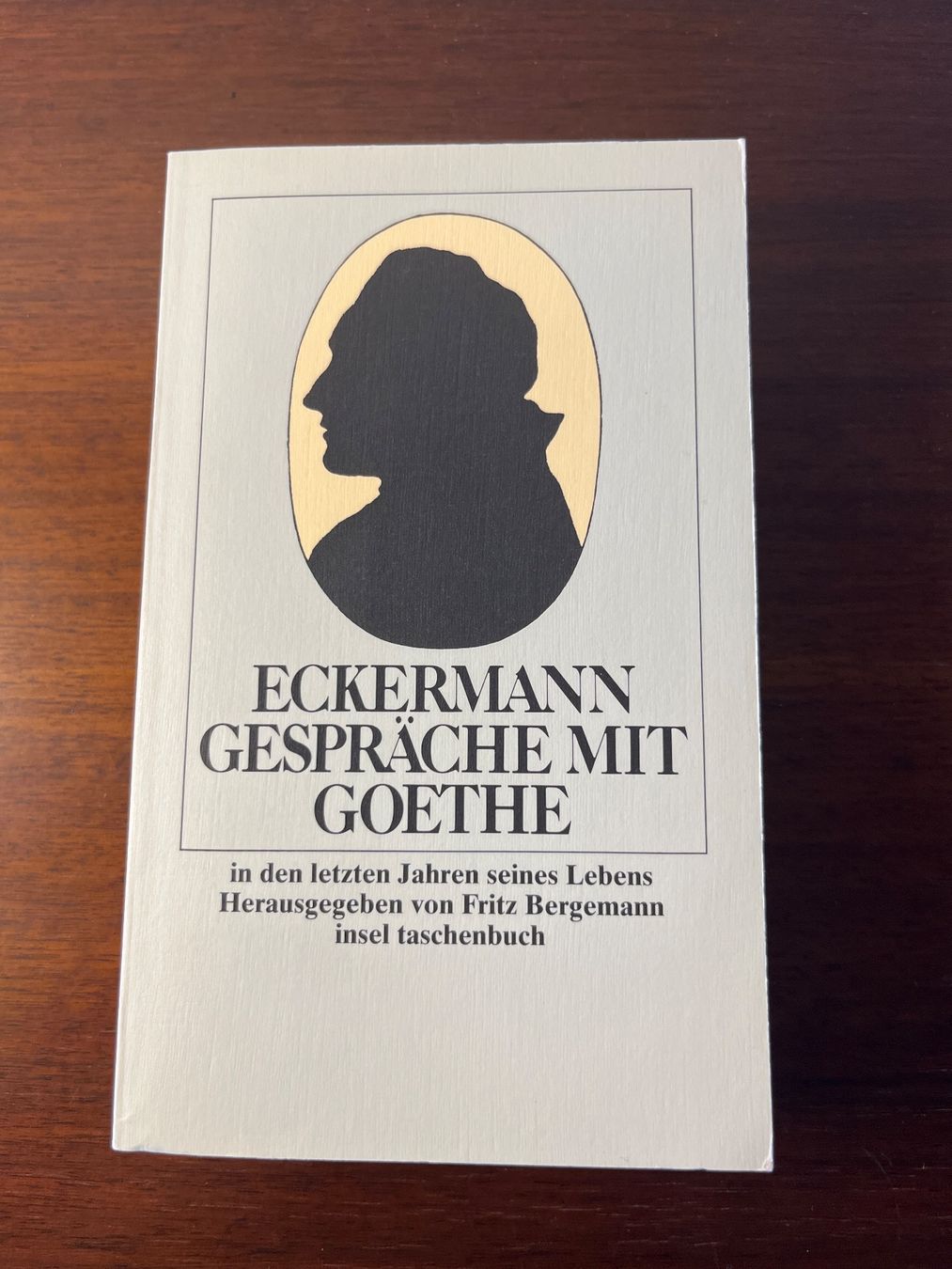 Libri: Buch - Eckermann Gespräche mit Goethe – Usato da Luzern venduto da Jiggy_8898