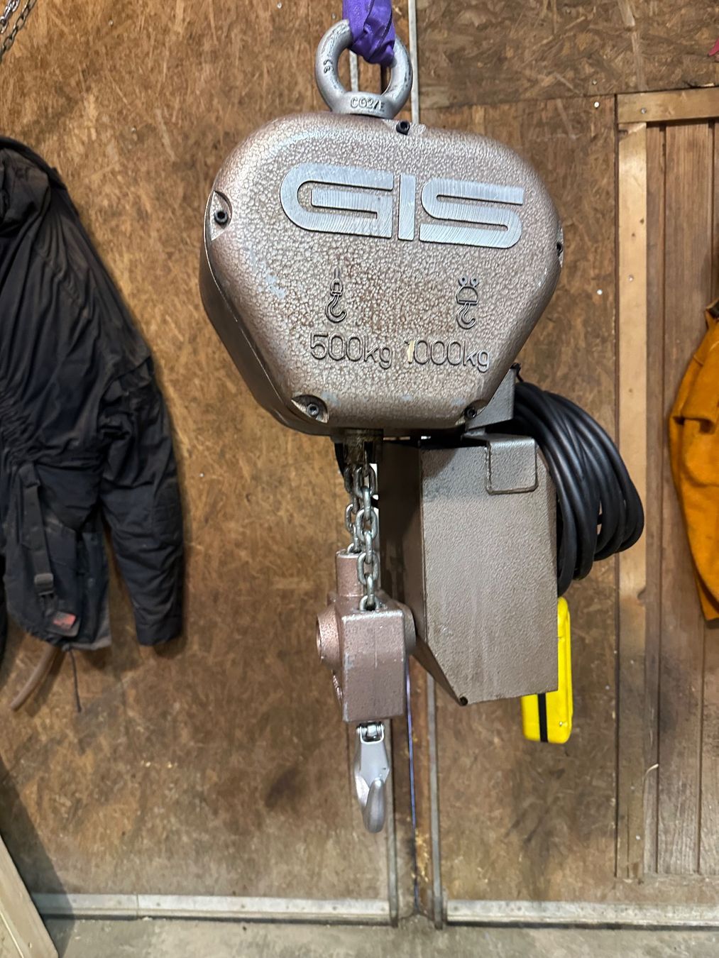 Mehrzweckzüge: Gis Kran Kettenzug 1000Kg – Gebraucht aus Huttwil von Palfinger02 7