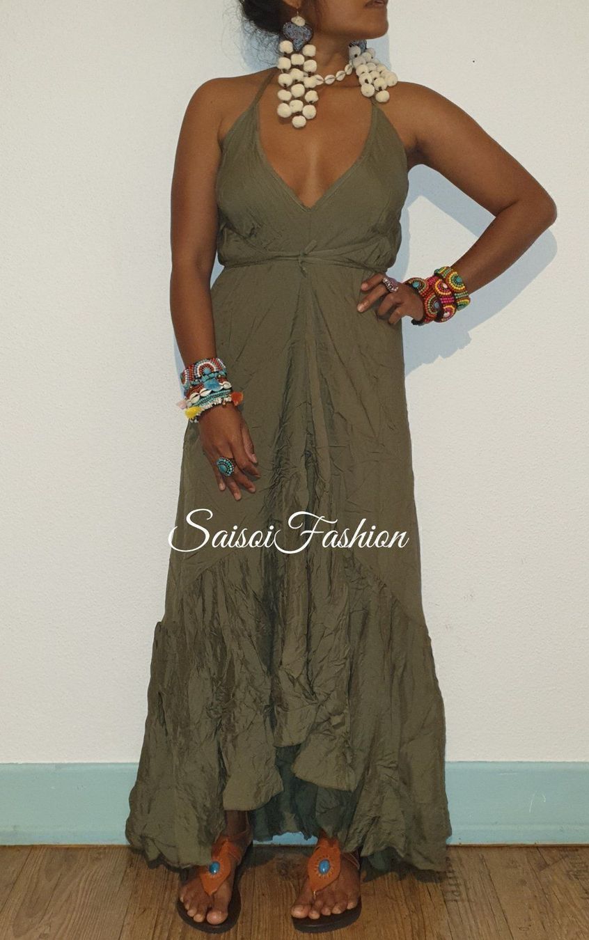 Kleider: Sommer boho Chic Strand Maxikleid XS-L – Neu und originalverpackt aus Ebmatingen von SaisoiFashion 6