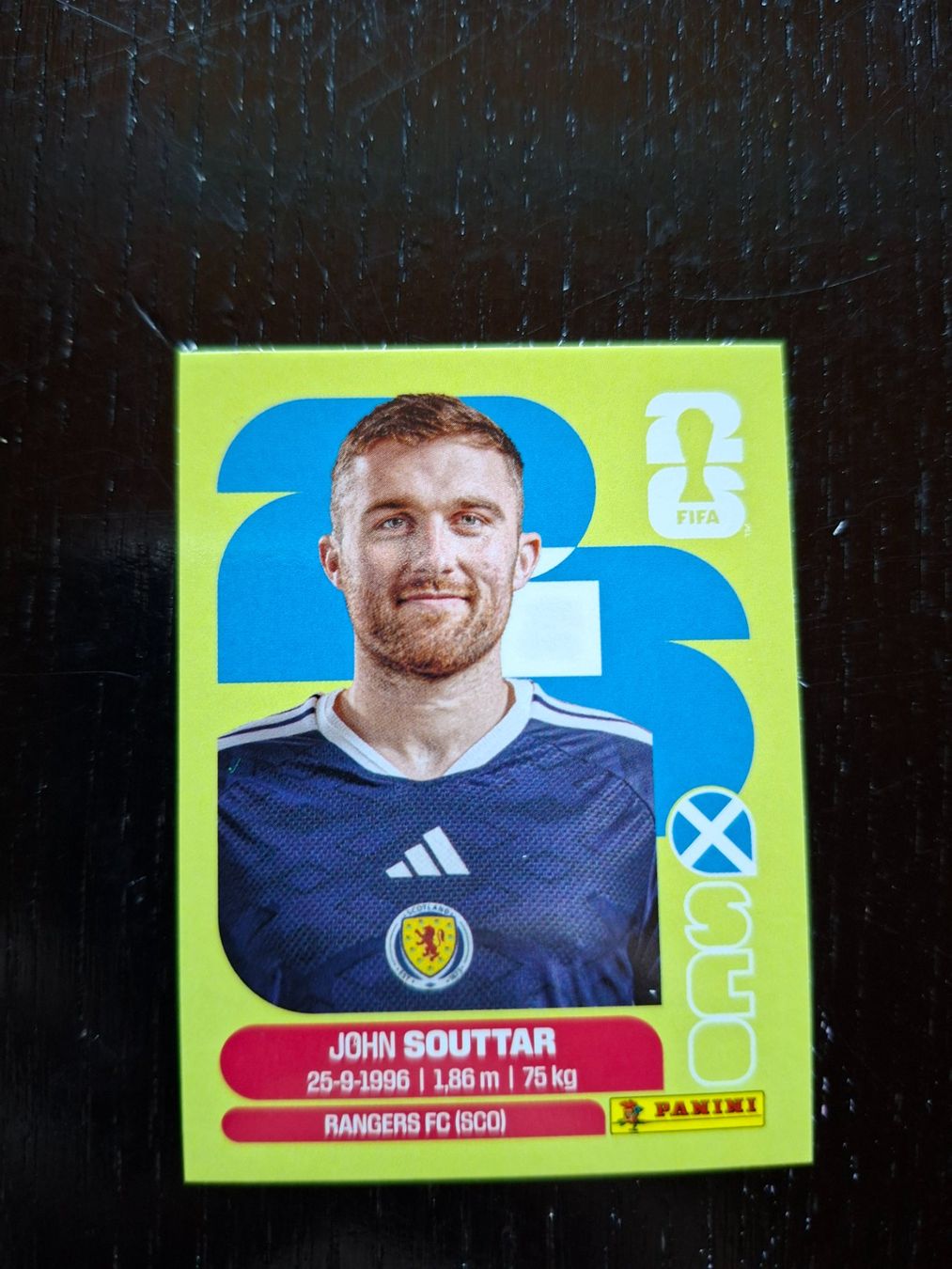 Panini Carte collezionabili: Panini WM 2026 John Souttar SCO 8 – Nuovo (secondo la descrizione) da Erlinsbach venduto da pfunky