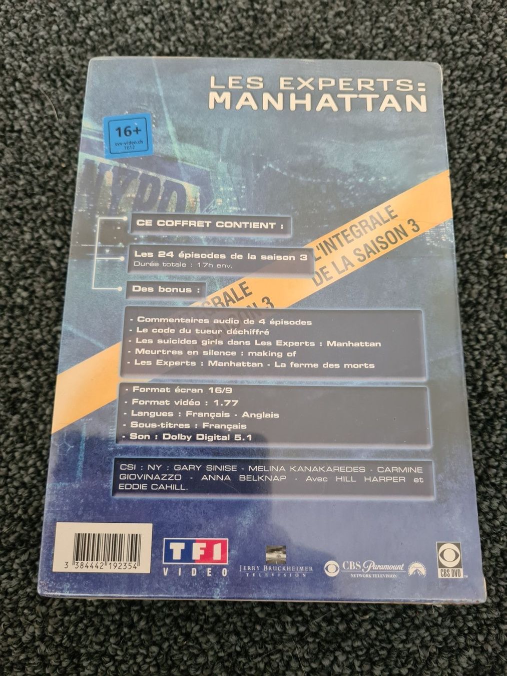 Tutti i DVDs: LES EXPERTS: MANHATTAN STAFFEL 3 – Nuovo e nell'imballaggio originale da Ruswil venduto da jan_bxl5 1