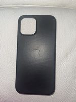 iPhone 12 pro Max Hülle Schwarz Leather Apple