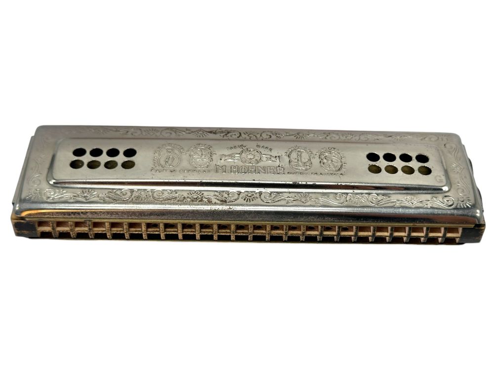 Hohner The ECHO Harp vintage Harmonica double face Kaufen auf Ricardo