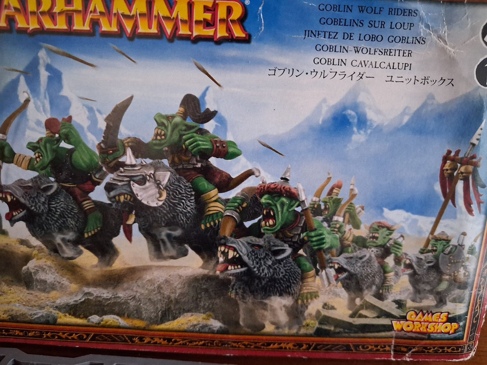 Kit di modellismo & Modellini statici: Warhammer Gobelin Wolf riders – Usato da Sion venduto da lio_xt57