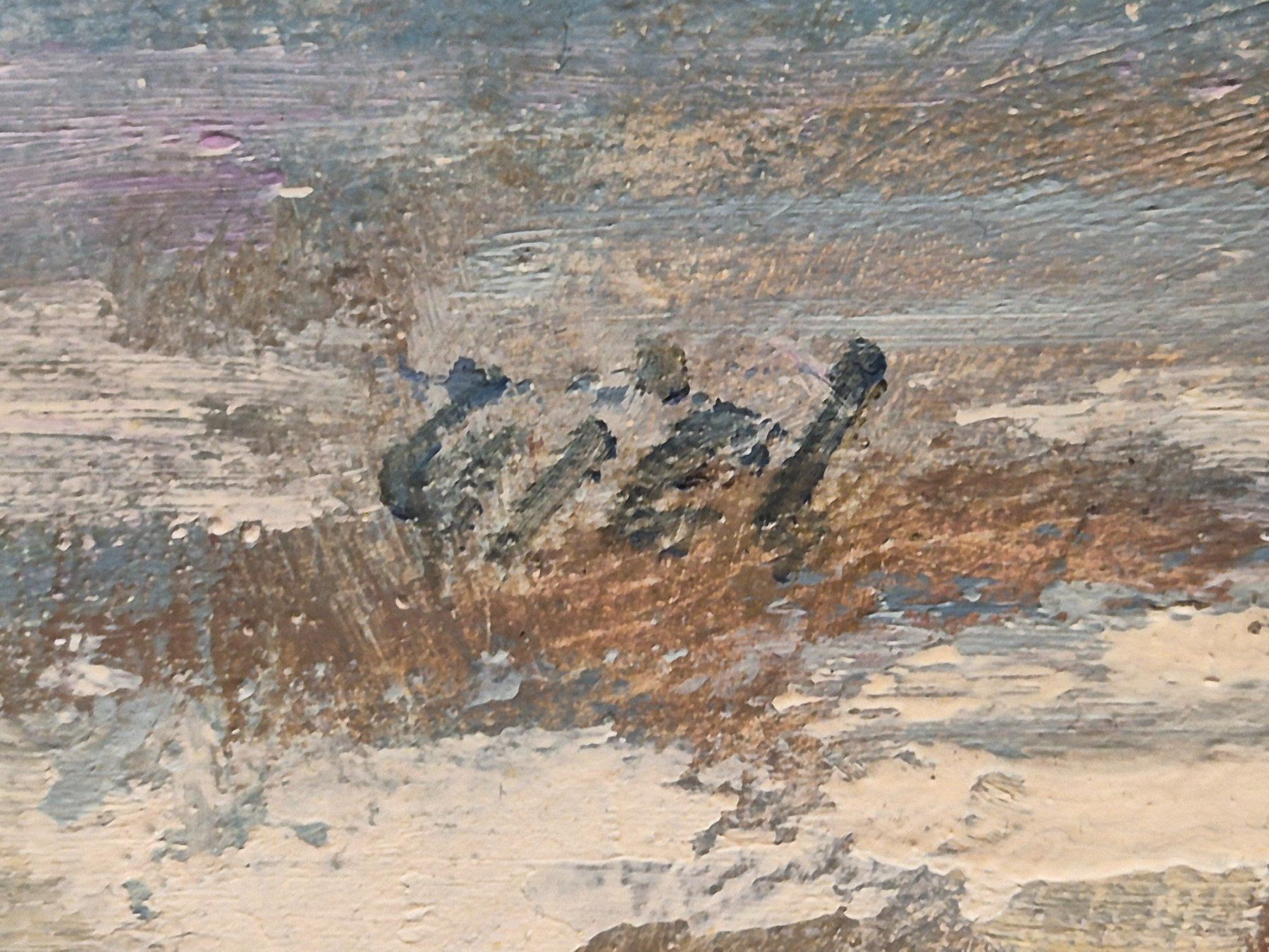Gemälde: Polen Landschaftsbild, 43cm× 52cm – Gebraucht aus Vilters von Fleiflomi 6