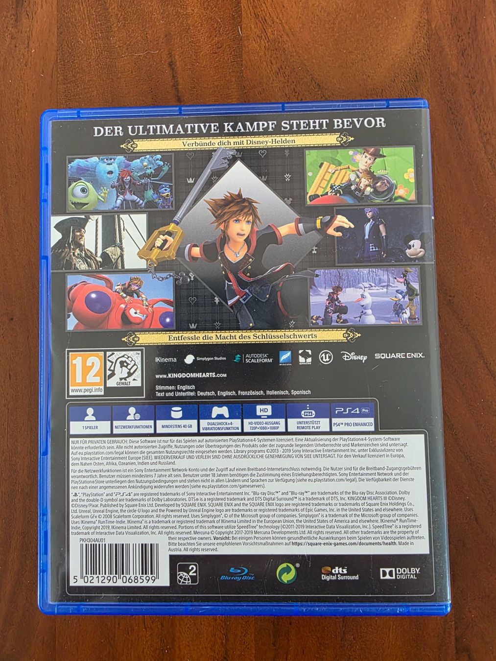 Giochi: Kingdom Hearts III PS4 – Usato da Volketswil venduto da rem_nb6v 1