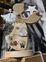 Holz Engelsfigur Weihnachten 22 cm