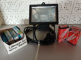 Halogen Lampen Spots (offiz. 7 Stk.) aus Firmenschliessung