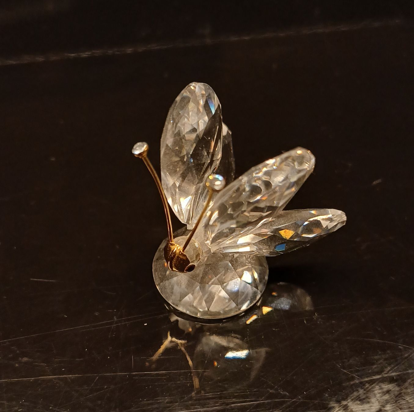 Swarovski Statuette: Swarovski Schmetterling klein – Usato da Unterägeri venduto da fand6314