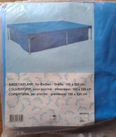 Abdeckplane für Becken Grösse 165 x 320 cm.