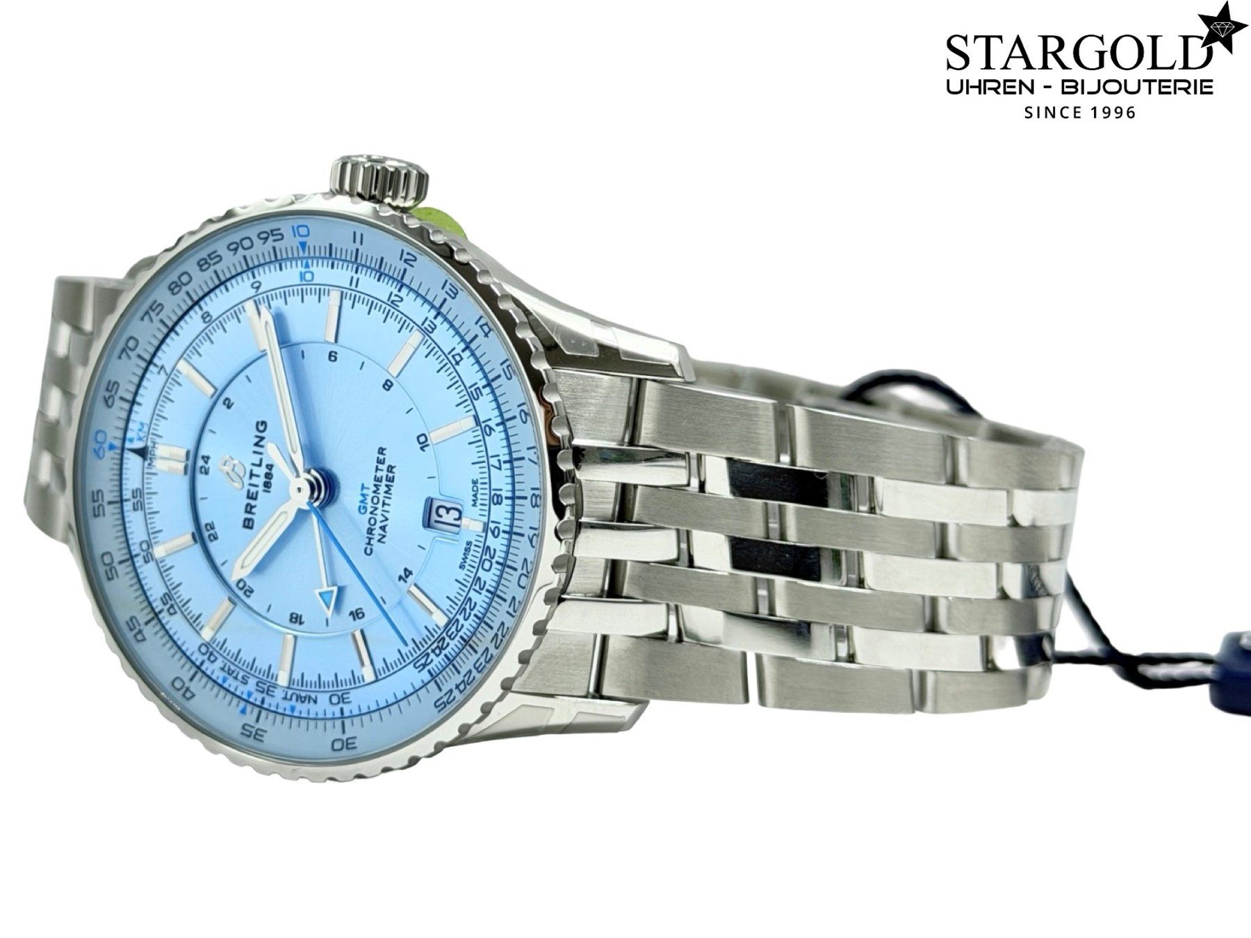 Breitling Montres: Breitling Navitimer GMT 41 - A32310171C1A1 – D'occasion à Zürich par Stargold-Uhren 1