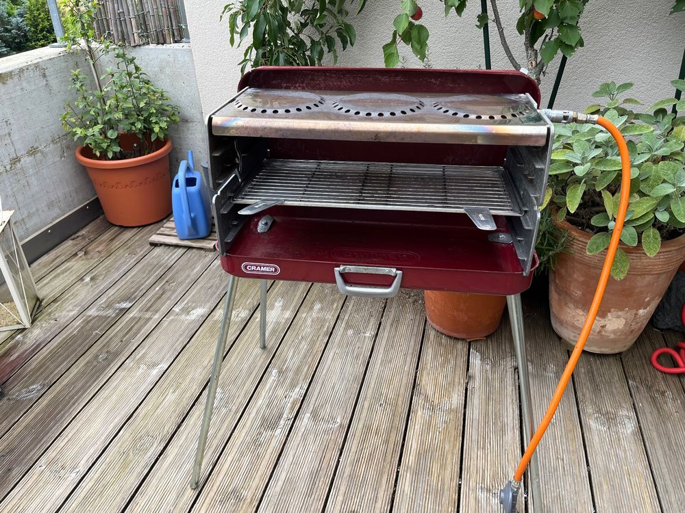 Cramer Koffergrill 3 Flammignull