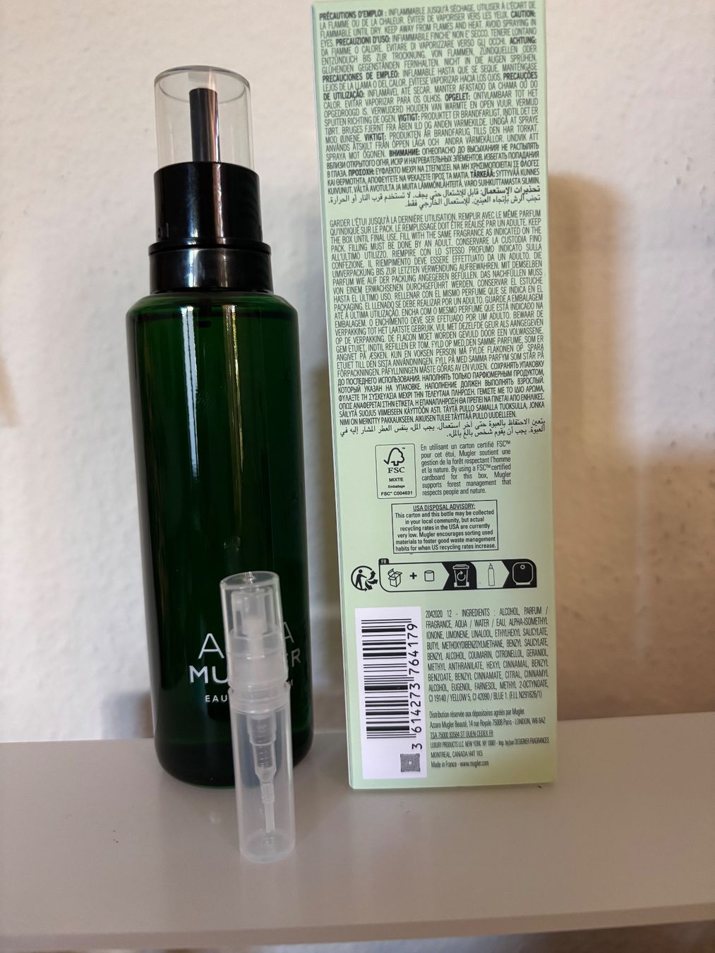Mugler Parfum & Eau de Toilette: Mugler Aura  EDP Duftprobe 2ML, eingestellter Duft – Gebraucht aus Zürich von deruja 1