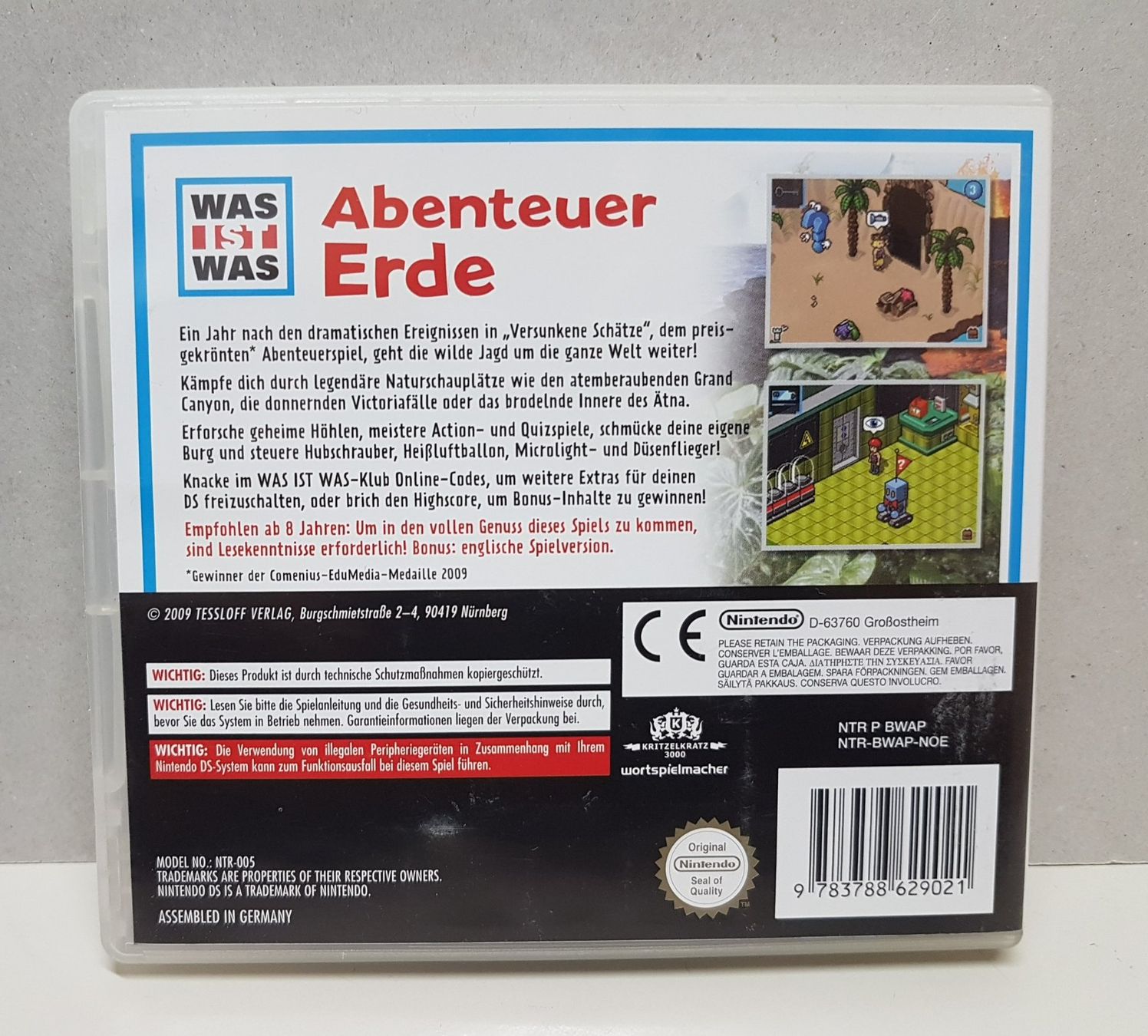 Nintendo Giochi: Abenteuer Erde was ist was versunkene Schätze  DS – Usato da Schüpfheim venduto da Games_Spielkonsolen 2