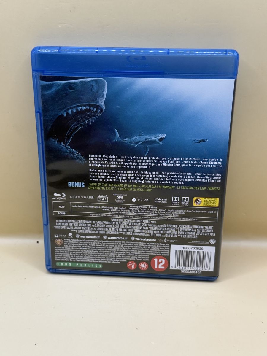 Alle DVDs: Blu-ray En Eaux Troubles The Meg – Gebraucht aus Genève von sho_67qj 1
