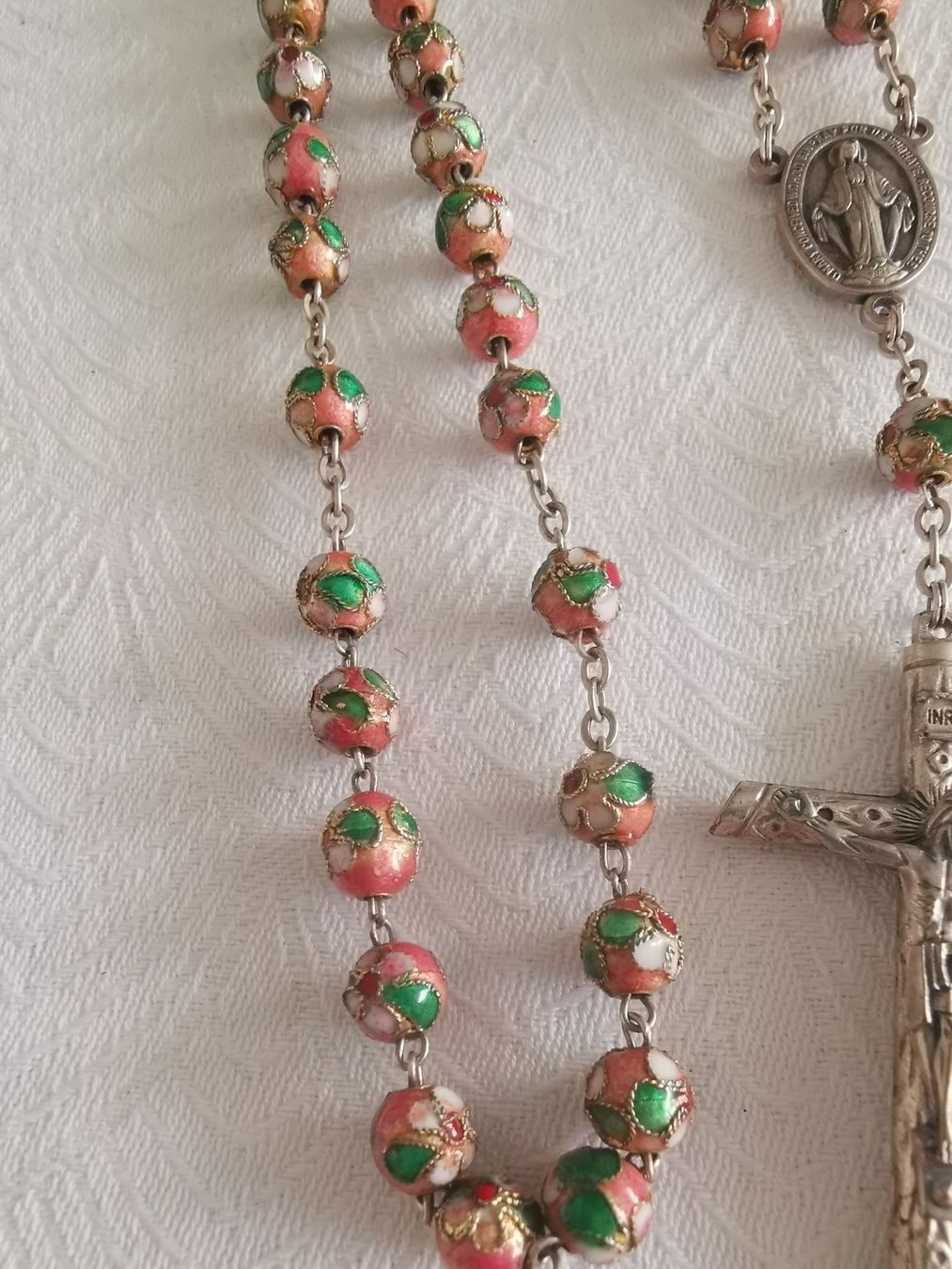 Catenine: SCH. CLOISONNE GEBETSKETTE – Usato da Allschwil venduto da Male54 4