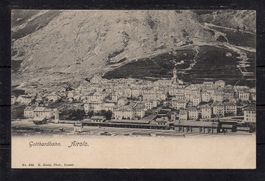 Gotthardbahn Airolo, 1906, ʘ Airolo + Militär Fortverwaltung