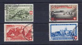 Pro Pateria 1944 Satz B22-B25 gestempelt SBK Sfr. 35.00