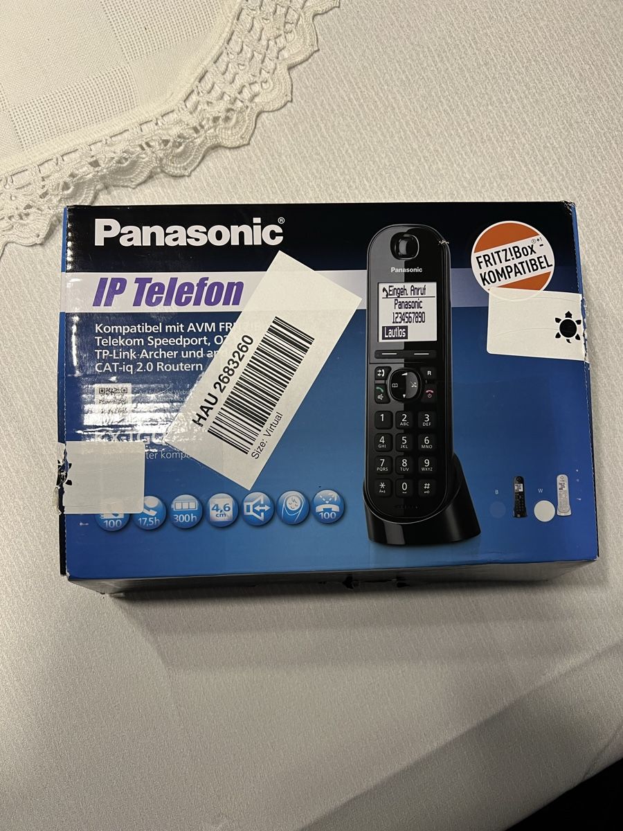 Panasonic Téléphones: Schnurloses Telefon – Neuf avec emballage d'origine à Tobel par honda955 2