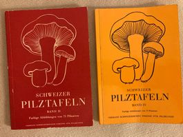 Schweizer Pilztafeln, Band II und IV, Pilze