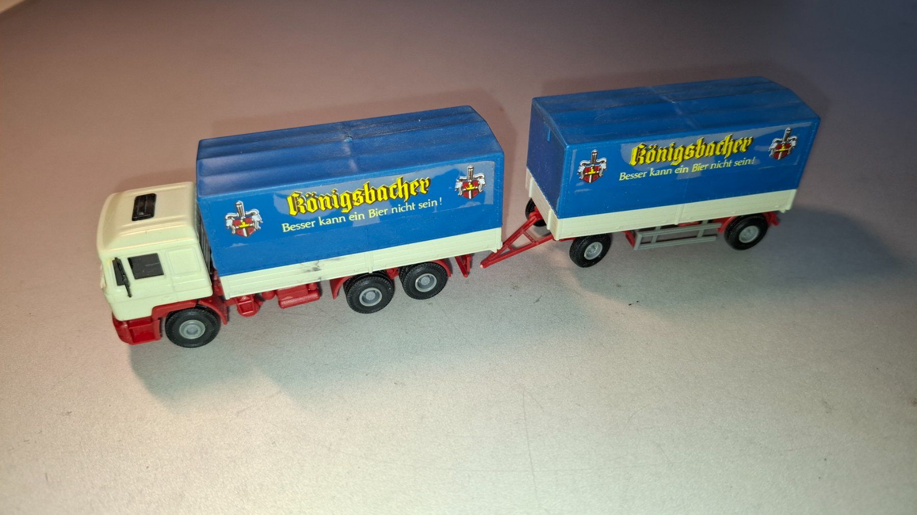Modellini d'auto: LKW mit Anhänger H0 – Usato da Niederwil AG venduto da Widder51