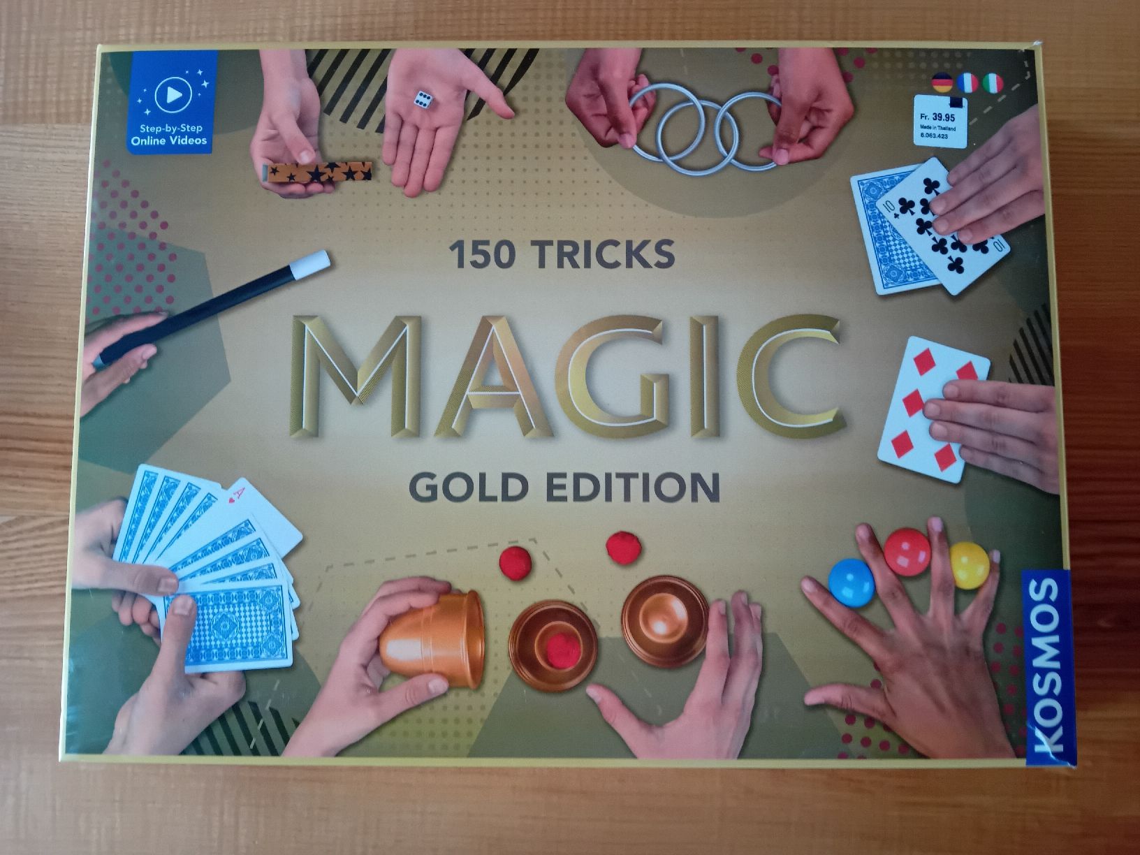 Kosmos Spiele: Zauberkasten Magic Gold Edition - 150 Tricks – Gebraucht aus St. Ursen von Su_Vo-Bi