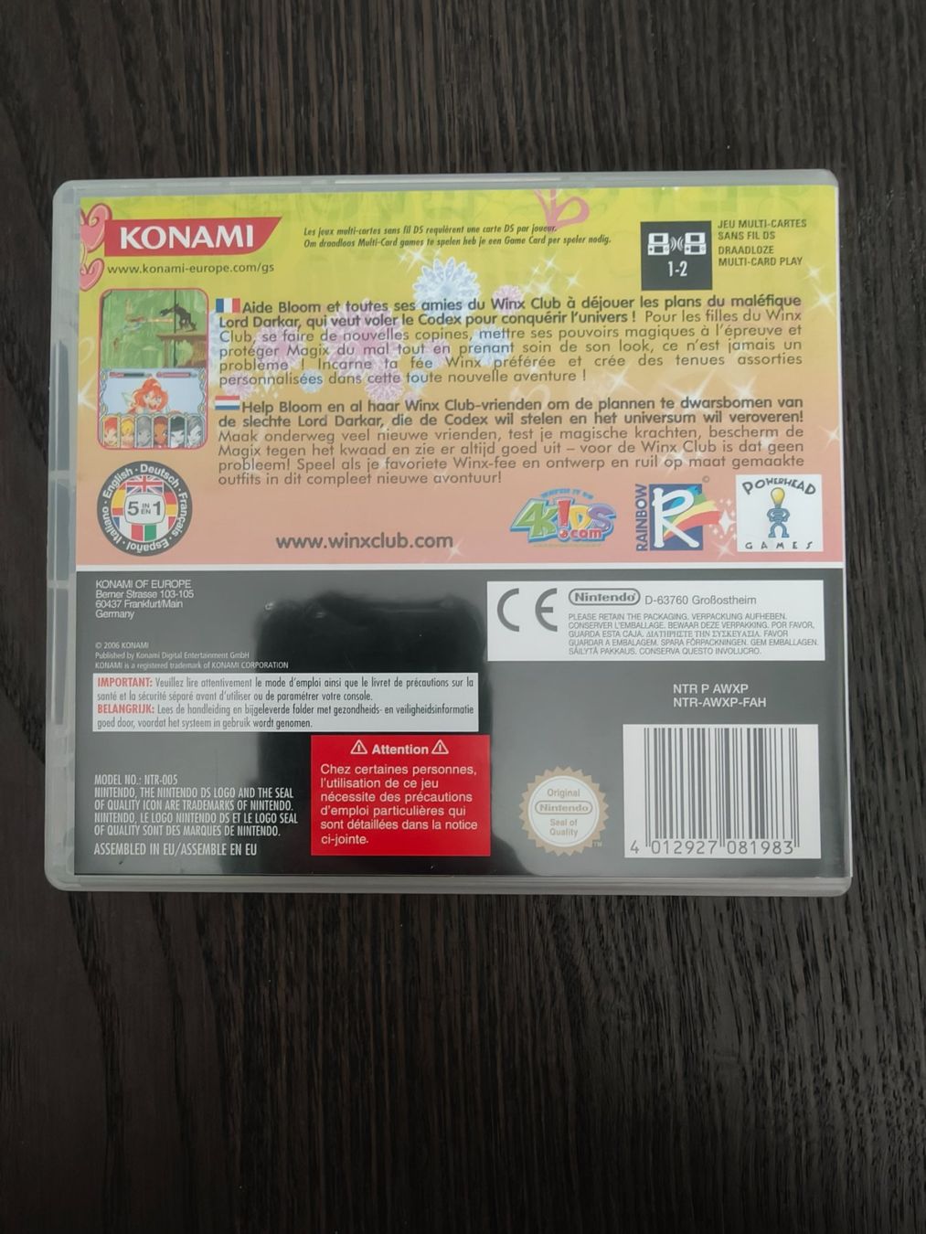 Nintendo Giochi: Videospiele - Jeu Nintendo DS Winx Quest For The Codex MULTI – Usato da La Chaux-de-Fonds venduto da glad0s 1