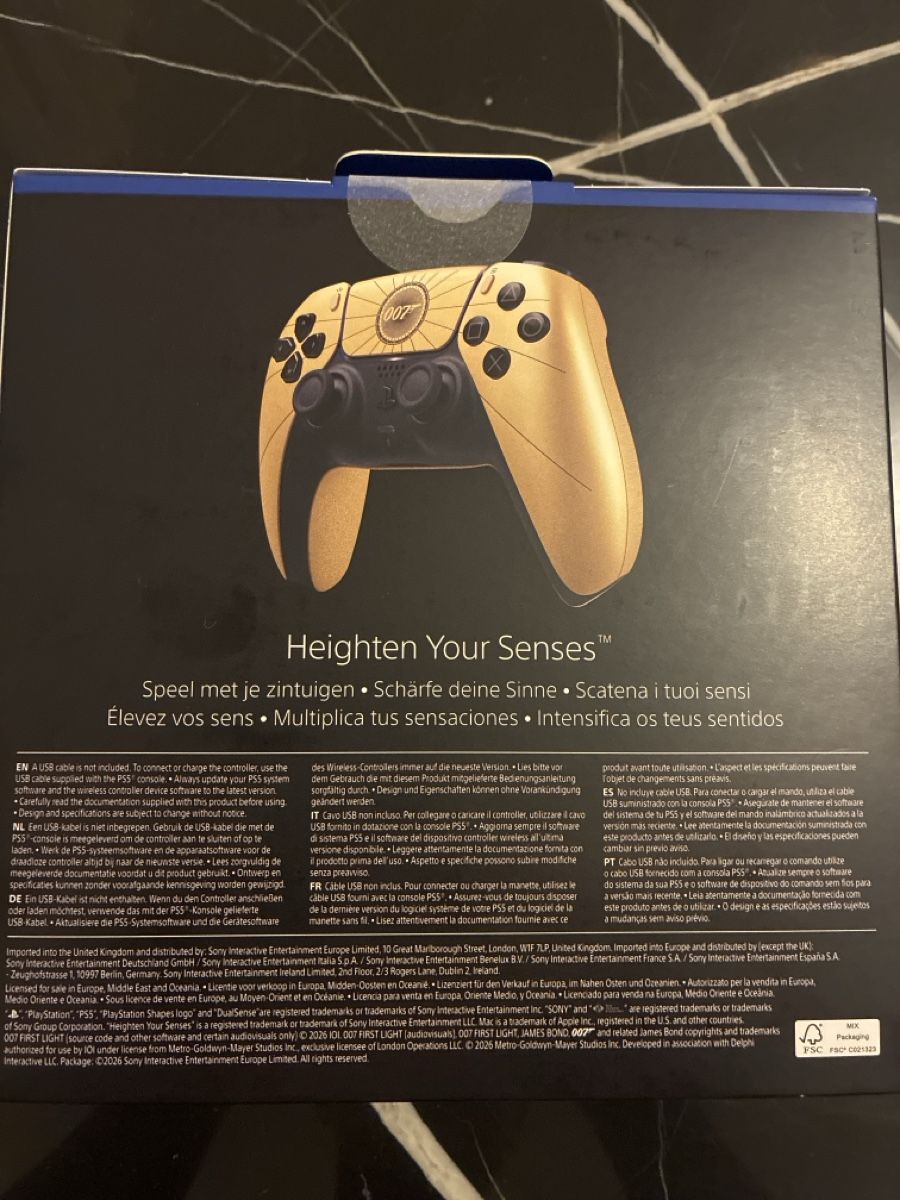 Sony Controller: PlayStation DualSense Wireless Controller – 007 First Light – Nuovo e nell'imballaggio originale da Seon venduto da Demon 2