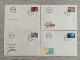1985 FDC Werbemarken Einzelwerte
