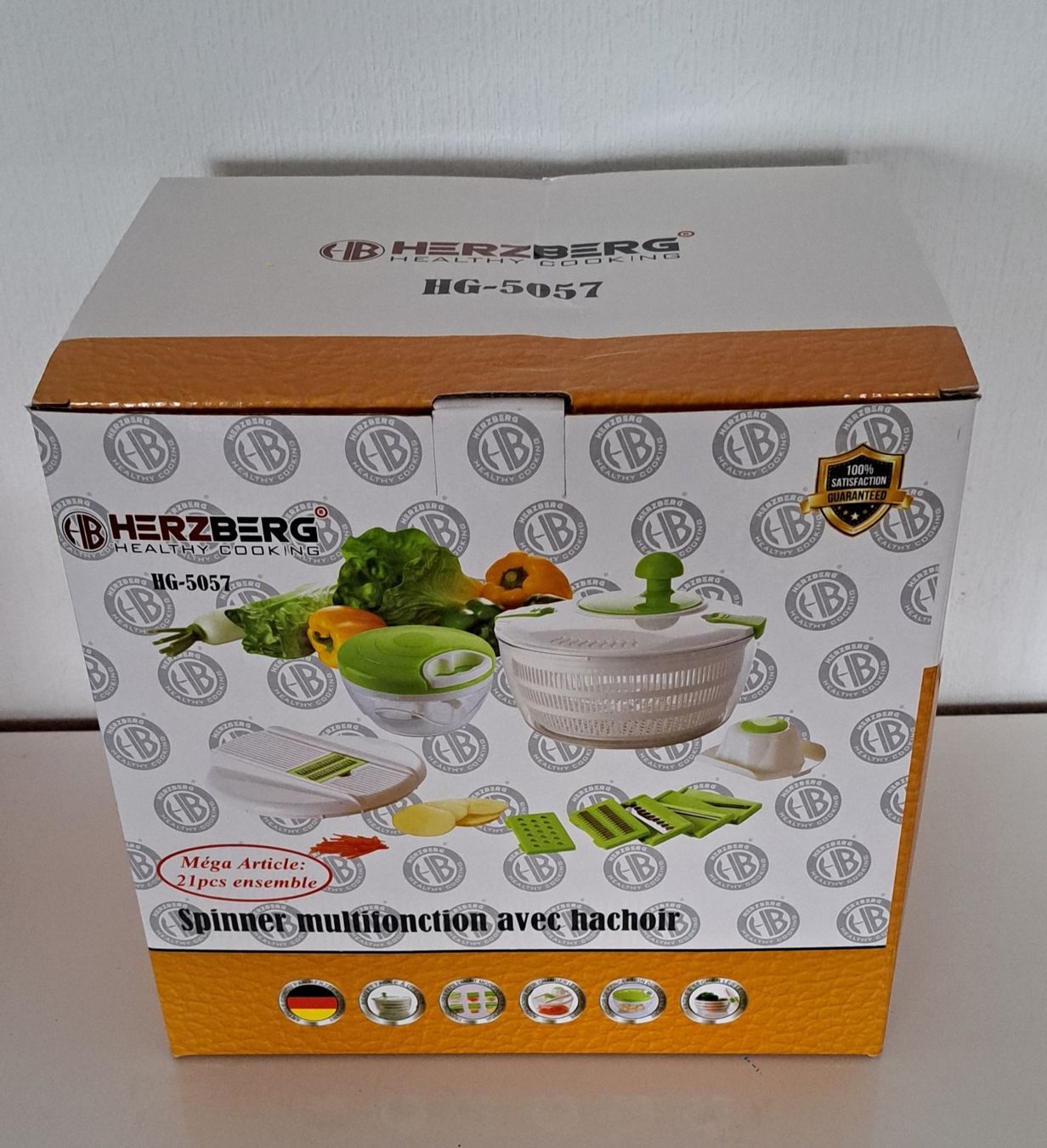 Elettrodomestici da cucina: SET ESSOREUSE À SALADE ET MANDOLINE – Nuovo e nell'imballaggio originale da Châtelaine venduto da BONNE_AFFAIRE 9