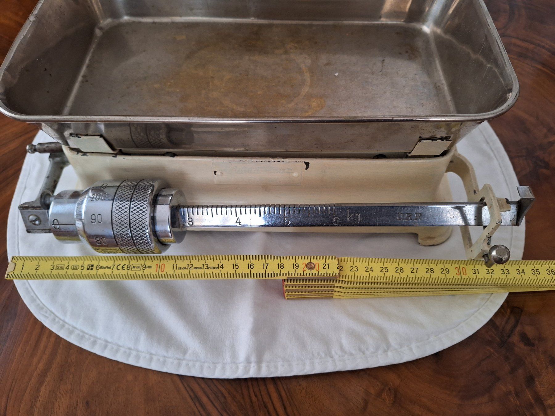 Bilance da cucina: Vintage Küchenwaage, Schale abnehmbar – Usato da Winterthur venduto da Goldpipau 7