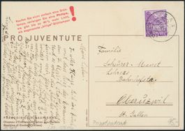 1931 - Pro Juventute Karte - Privatzudruck - Sax SG