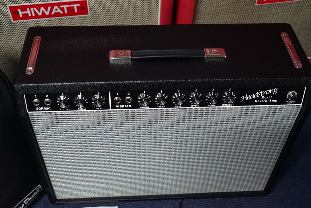 Headstrong Royal ReverbHandWired AB763 Deluxe Rev replica Kaufen