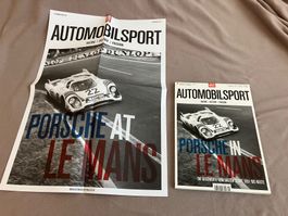 Porsche in Le Mans - Automobilsport #01 mit POSTER, TOP!