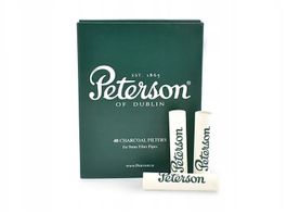 Peterson Aktivkohlefilter 9 mm – 40 Stück Pfeifenfilter
